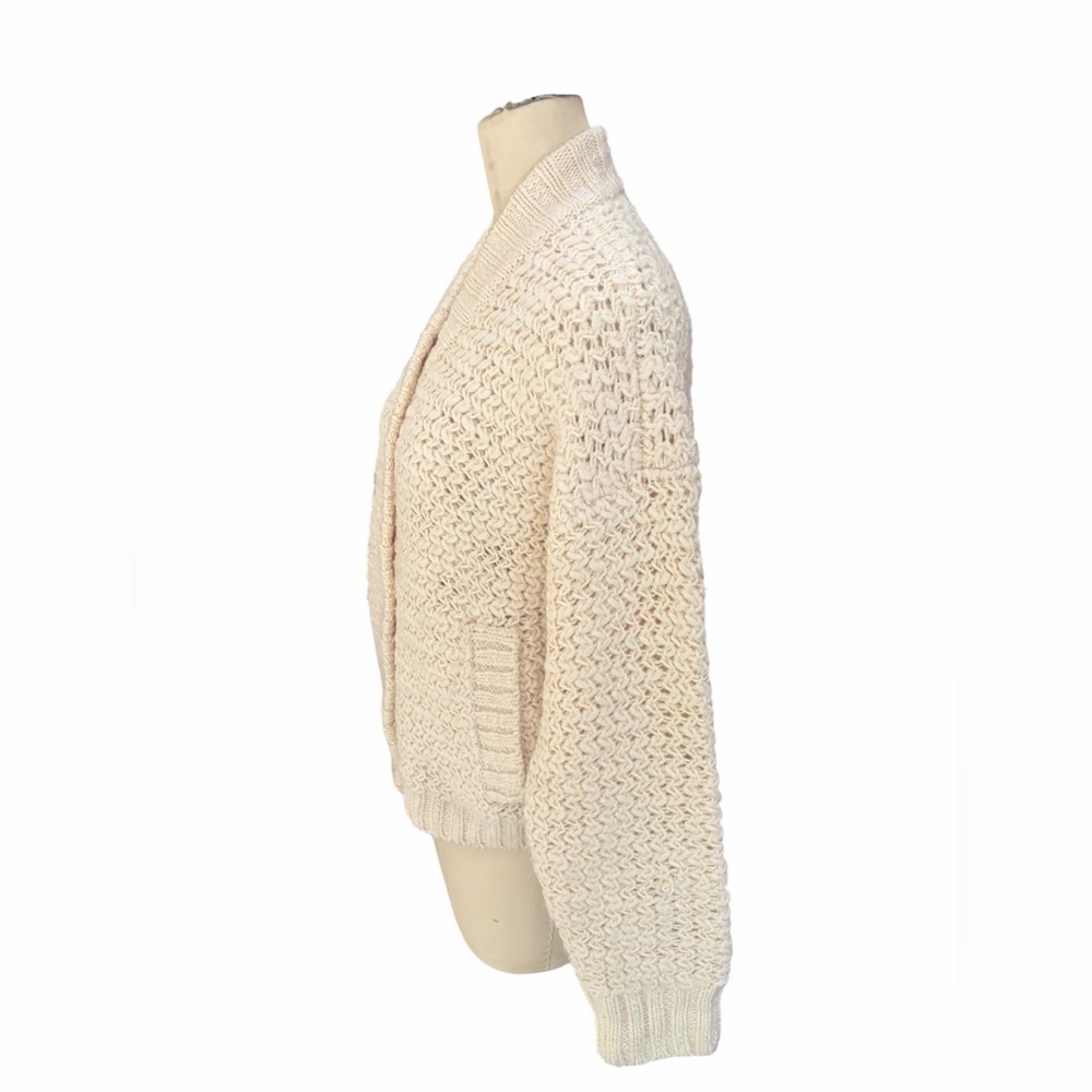 Madewell chunky bomber cardigan size medium - Picture 4 of 6